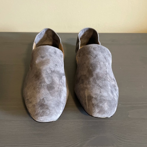 Ann Taylor Step Back Suede Smoking Slippers - Picture 3 of 8